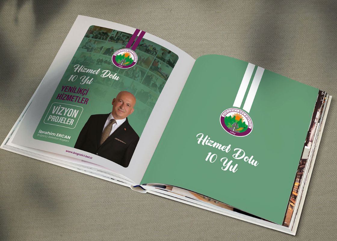 Boğaziçi Belediyesi Katalog Tasarımı